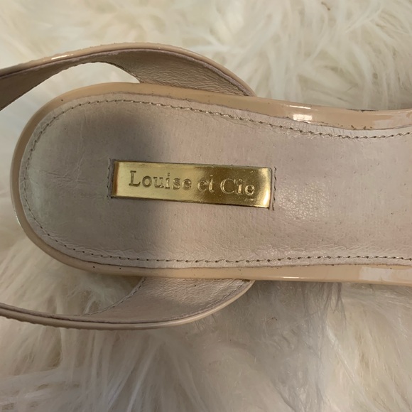 Louise et Cie Shoes Stylish Creamcolored Wedge Sandal Size 9 Poshmark